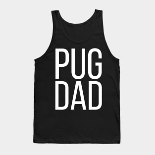 Funny Pug Dad Tank Top